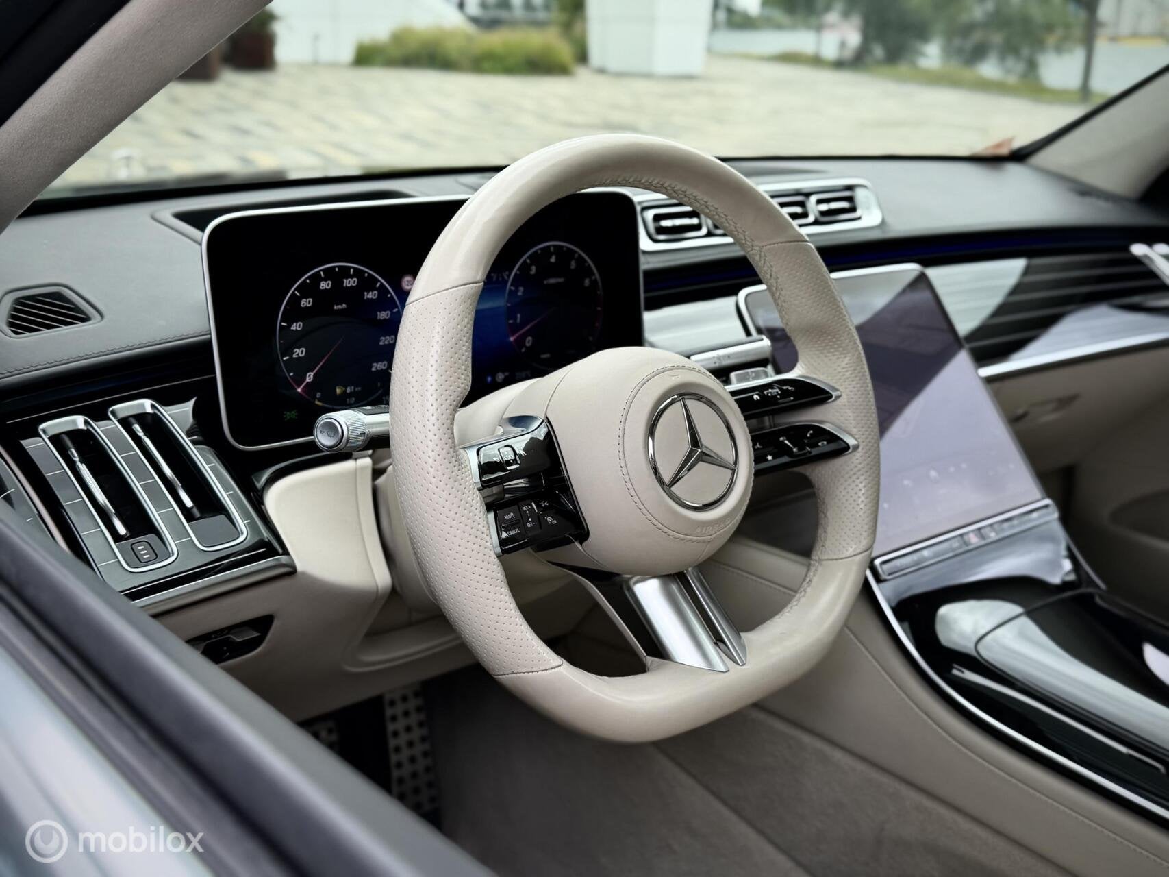 Mercedes S-klasse 500 4MATIC Lang AMG Line |Pano|Massage|VOL, Auto's, Automaat, 435 pk, Gebruikt, Zwart