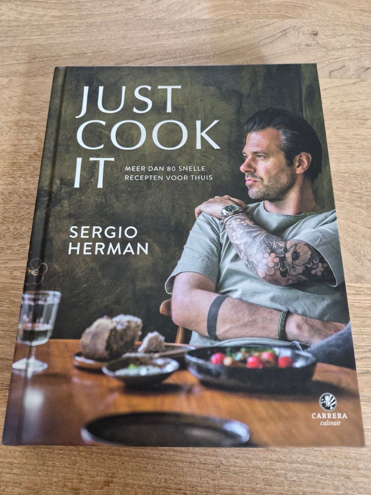 NIEUW Cook It - Sergio Herman kookboek, Hoofdgerechten, Sergio Herman, Ophalen of Verzenden, Zo goed als nieuw