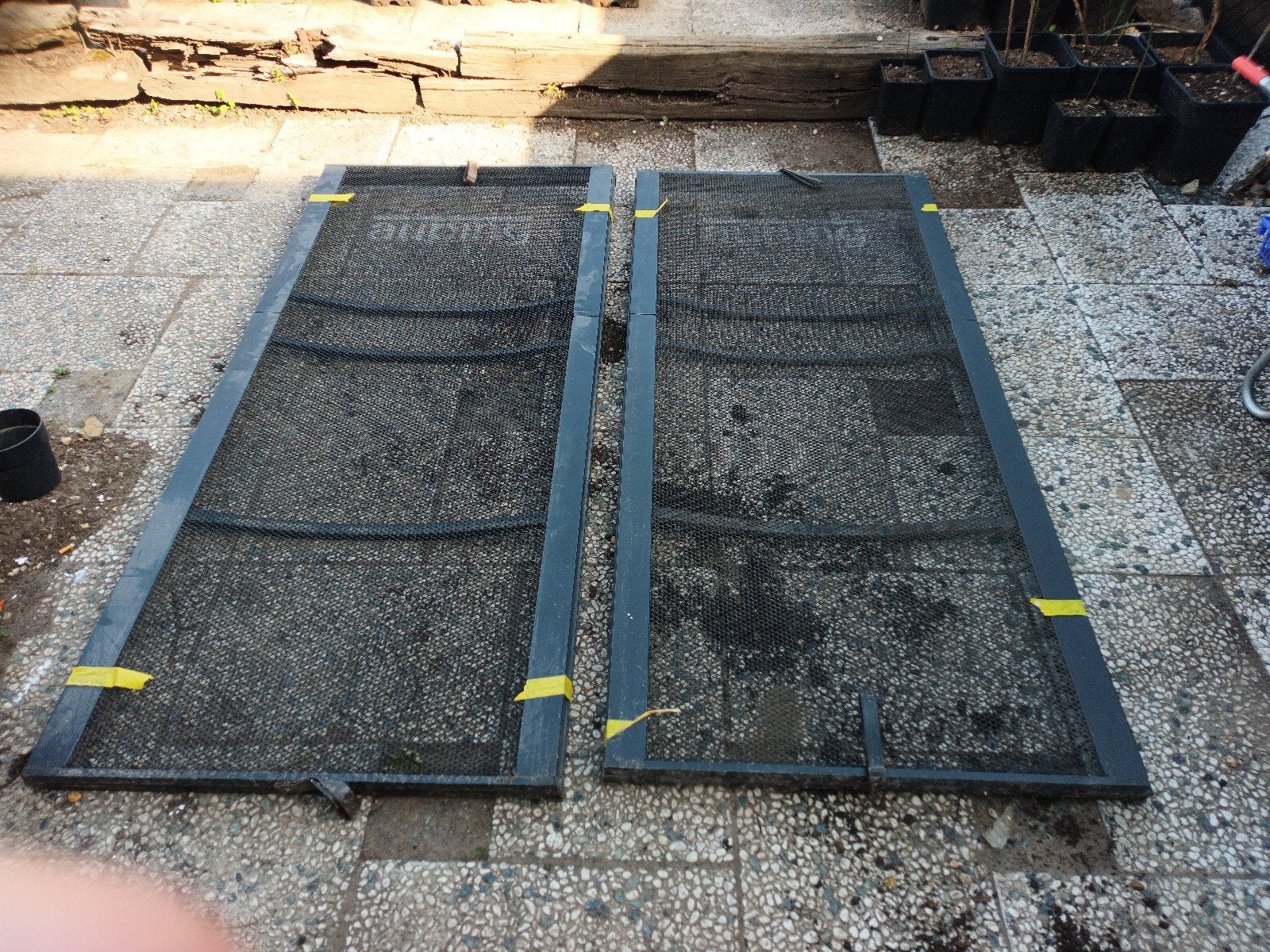 2x Auping bedframe/bedbodem, Ophalen, Gebruikt, 90 cm, Eenpersoons