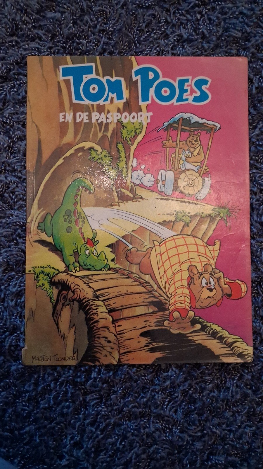 Tom Poes en het Paspoort - Marten Toonder stripboek, Boeken, Eén stripboek, Ophalen of Verzenden, Gelezen