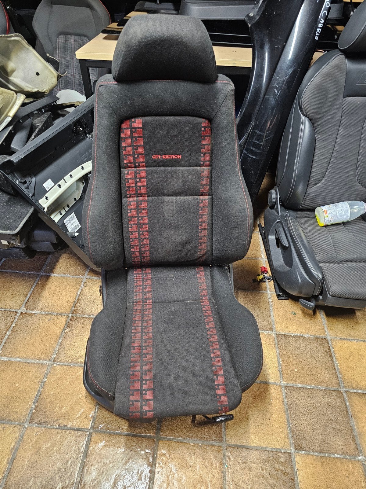 recaro gti edtion stoel rechts vw golf 3, Auto-onderdelen, Ophalen, Gebruikt, Volkswagen