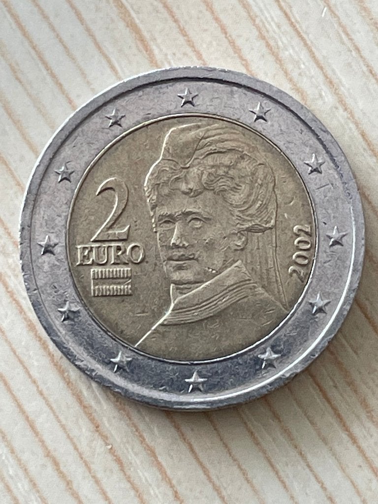 Oostenrijk munten 2 Euro 2002 , 2011, Ophalen of Verzenden, Oostenrijk, 2 euro, Losse munt