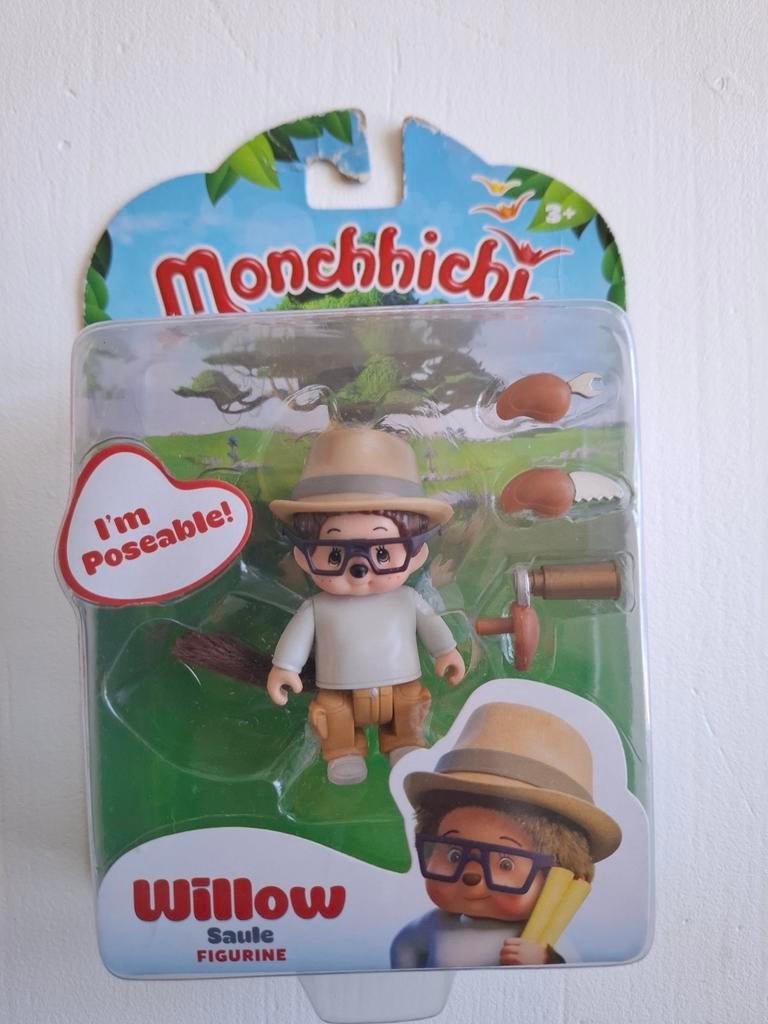 Monchhichi Willow Figuur - Nieuw in verpakking, Ophalen of Verzenden