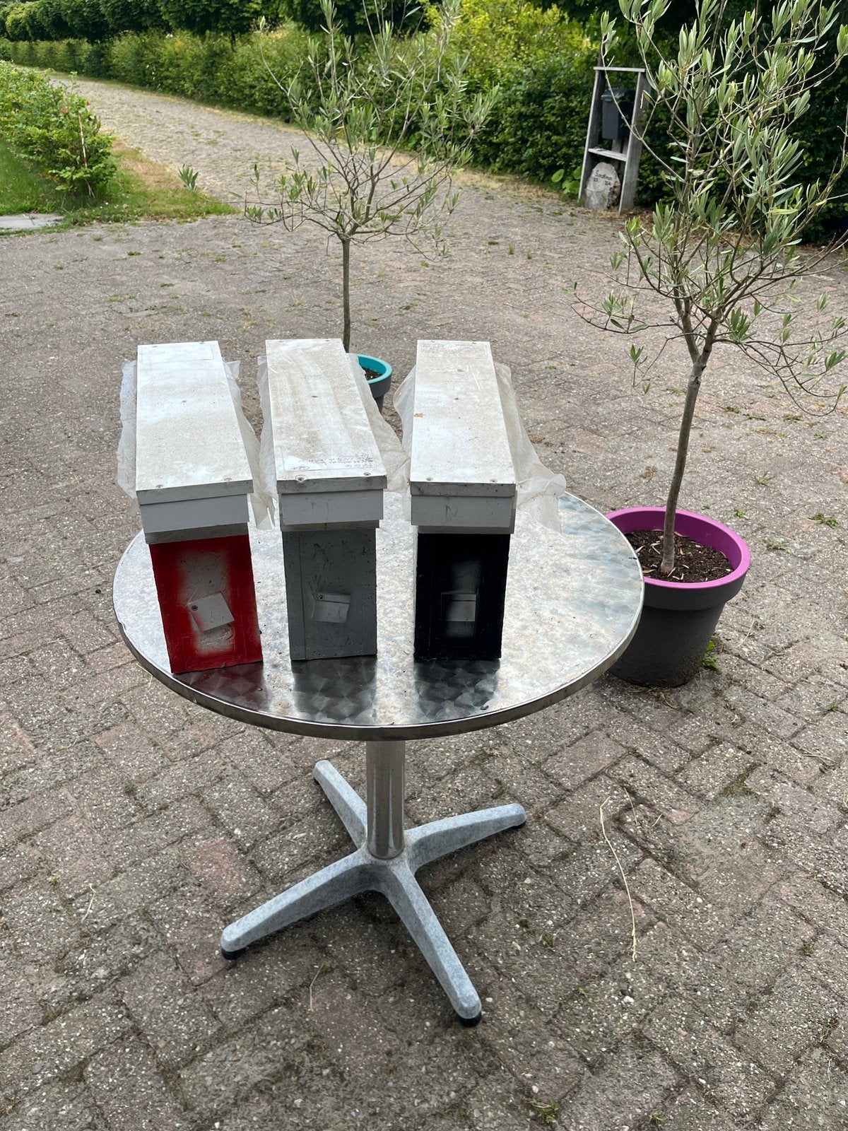 Bijenkastjes 2 ramer spaarkast