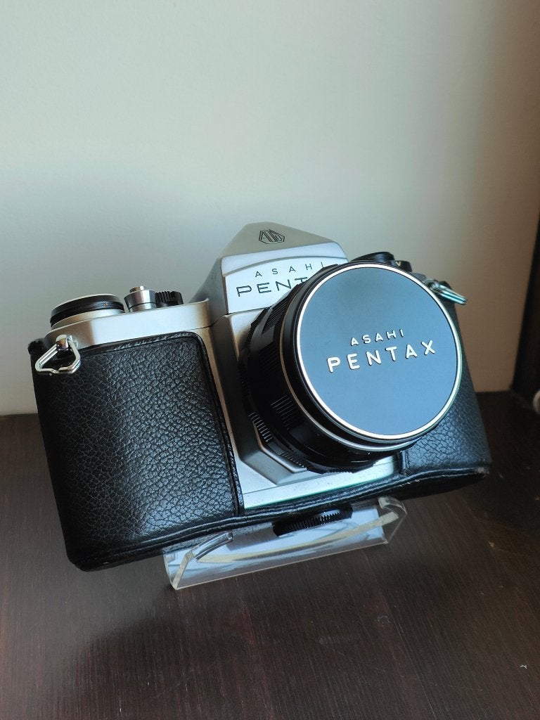 Asahi Pentax SV analoge spiegelreflexcamera, Ophalen of Verzenden, Niet werkend, Spiegelreflex, Overige Merken
