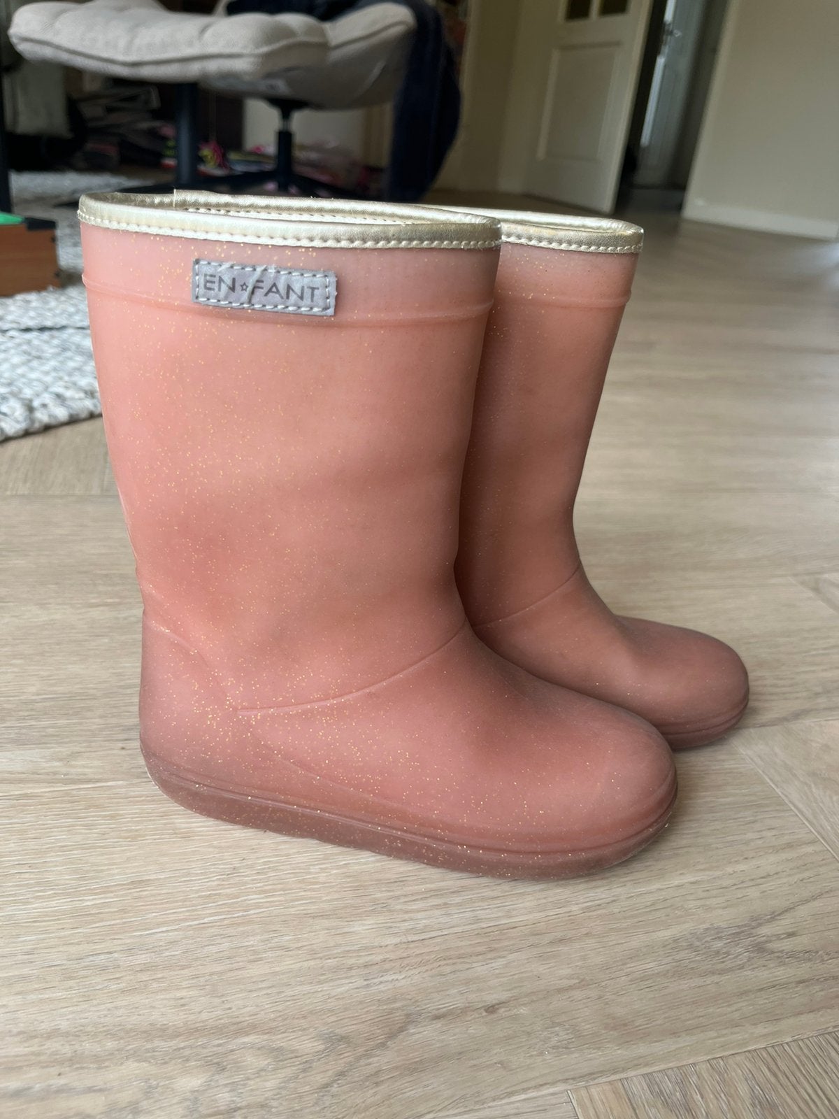 Roze Enfant laarzen met glitters maat 31, Kinderen en Baby's, Kinderkleding | Schoenen en Sokken, Ophalen of Verzenden, Gebruikt