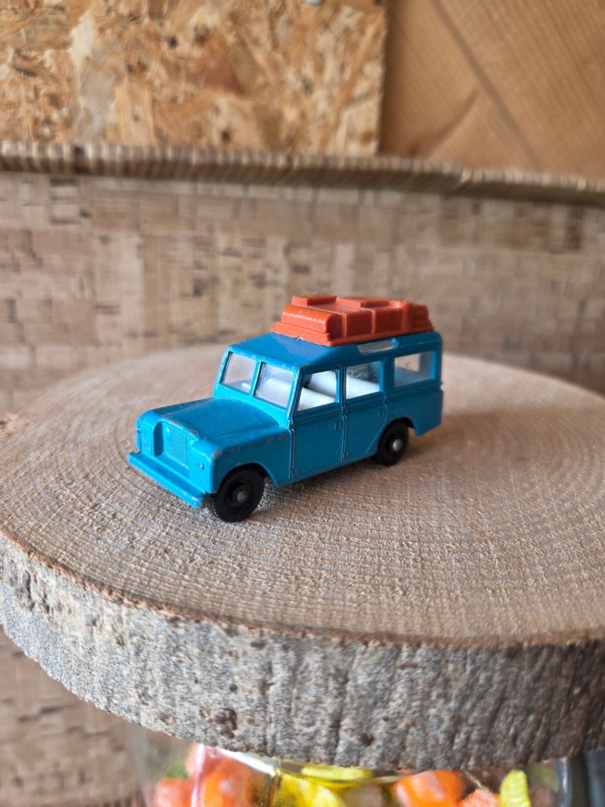 land rover safari matchbox series nr 12 lesney, Ophalen, Gebruikt, Auto