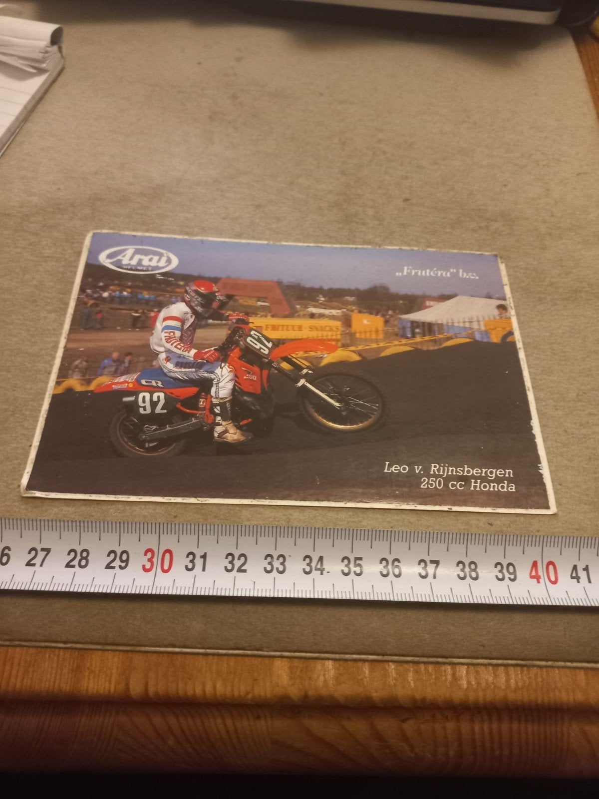 Vintage Honda 250cc Crossmotor - Leo v. Rijnsbergen, Ophalen of Verzenden