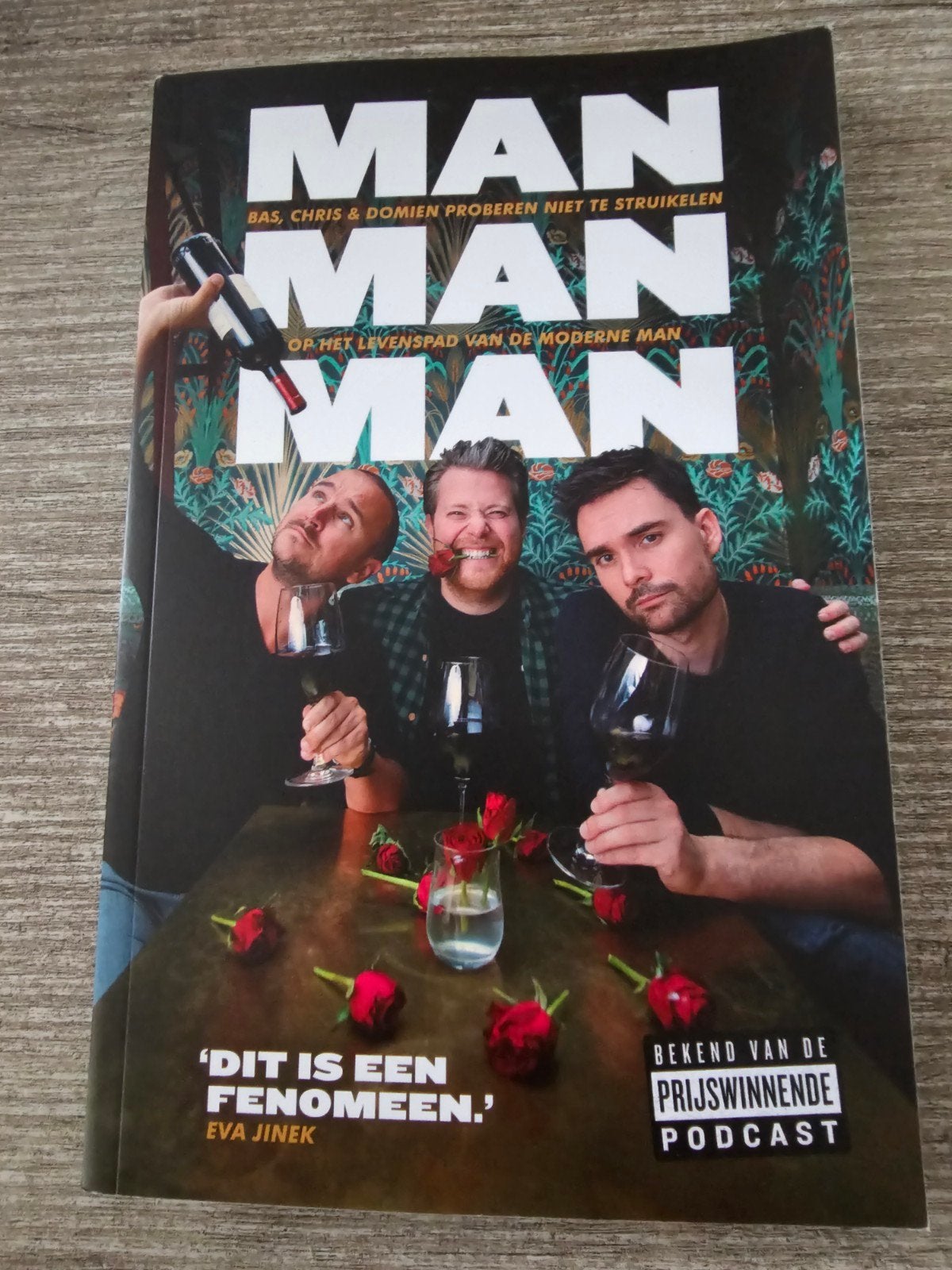 MAN MAN MAN: Op het levenspad van de moderne man, Ophalen of Verzenden, Gelezen, Bas, Chris & Domien