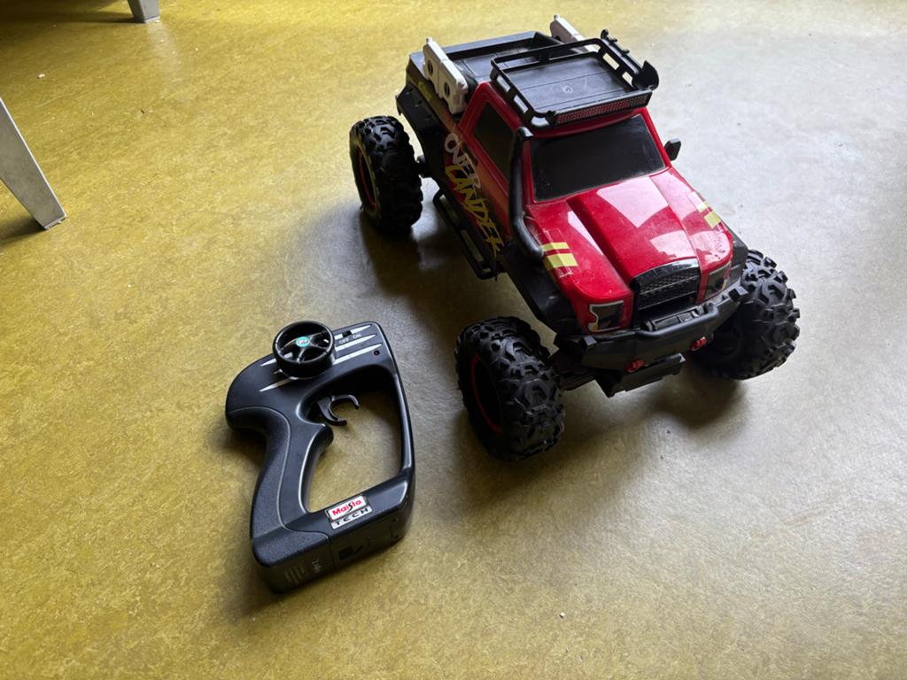 Maisto Tech RC Off-Road Auto - Overlander Rood, Gebruikt, Auto offroad, RTR (Ready to Run), Overige schalen
