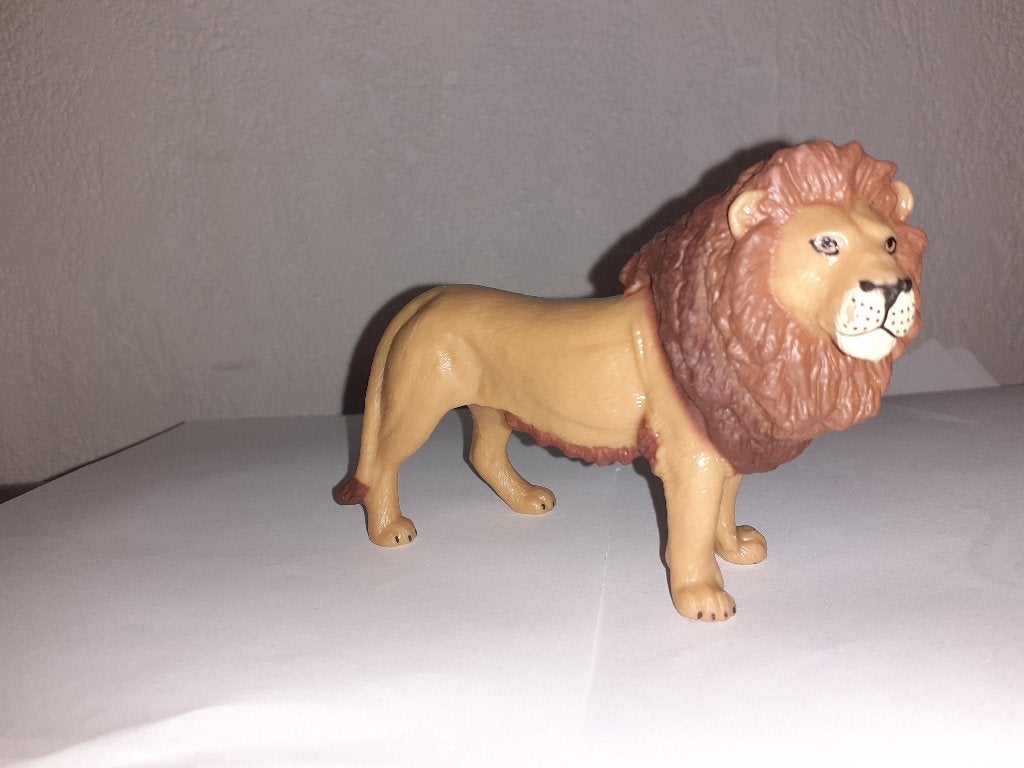 Lion King leeuw dierfiguur Schleich/MacDonalds, Verzamelen, Ophalen of Verzenden, Zo goed als nieuw, Wild dier, Beeldje of Figuurtje