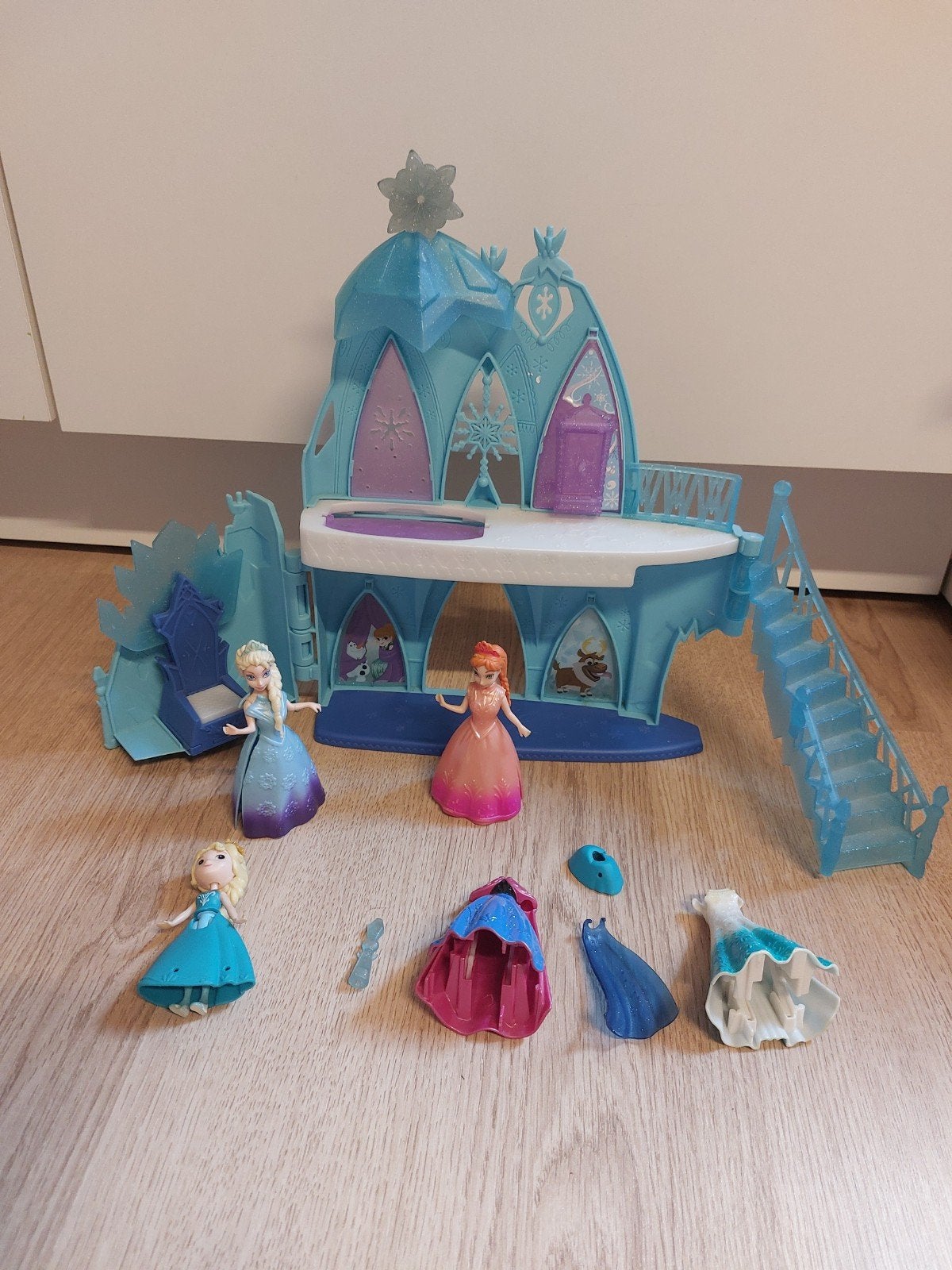 Frozen kasteel met Elsa en Anna, Verzamelen, Ophalen of Verzenden