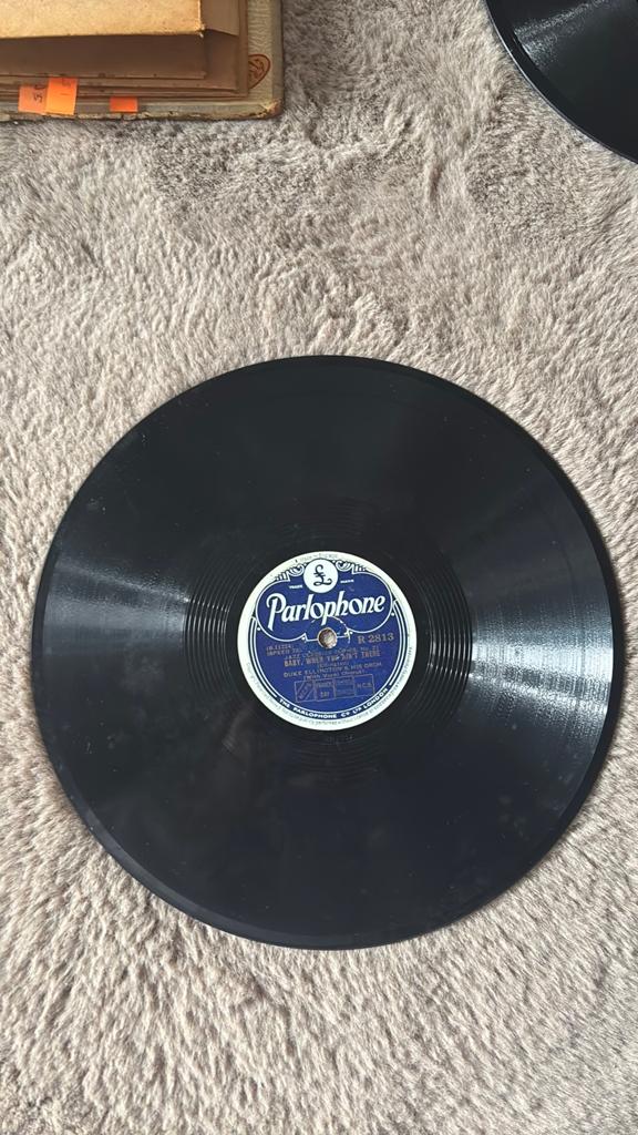 Parlophone Duke Ellington 78rpm plaat, Cd's en Dvd's, Ophalen of Verzenden, Gebruikt, Overige formaten