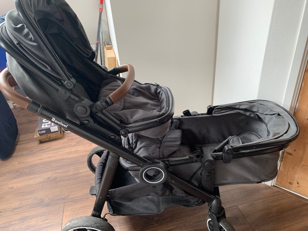 Duowagen, Kinderen en Baby's, Kinderwagens en Combinaties, Gebruikt, Duowagen, Combiwagen, Ophalen