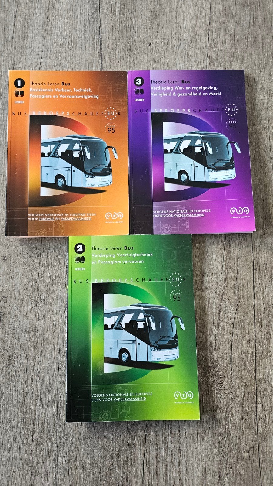 Bus rijbewijs theorieboeken Code 95, Boeken, Studieboeken en Cursussen, Ophalen of Verzenden, Gelezen, Overige niveaus