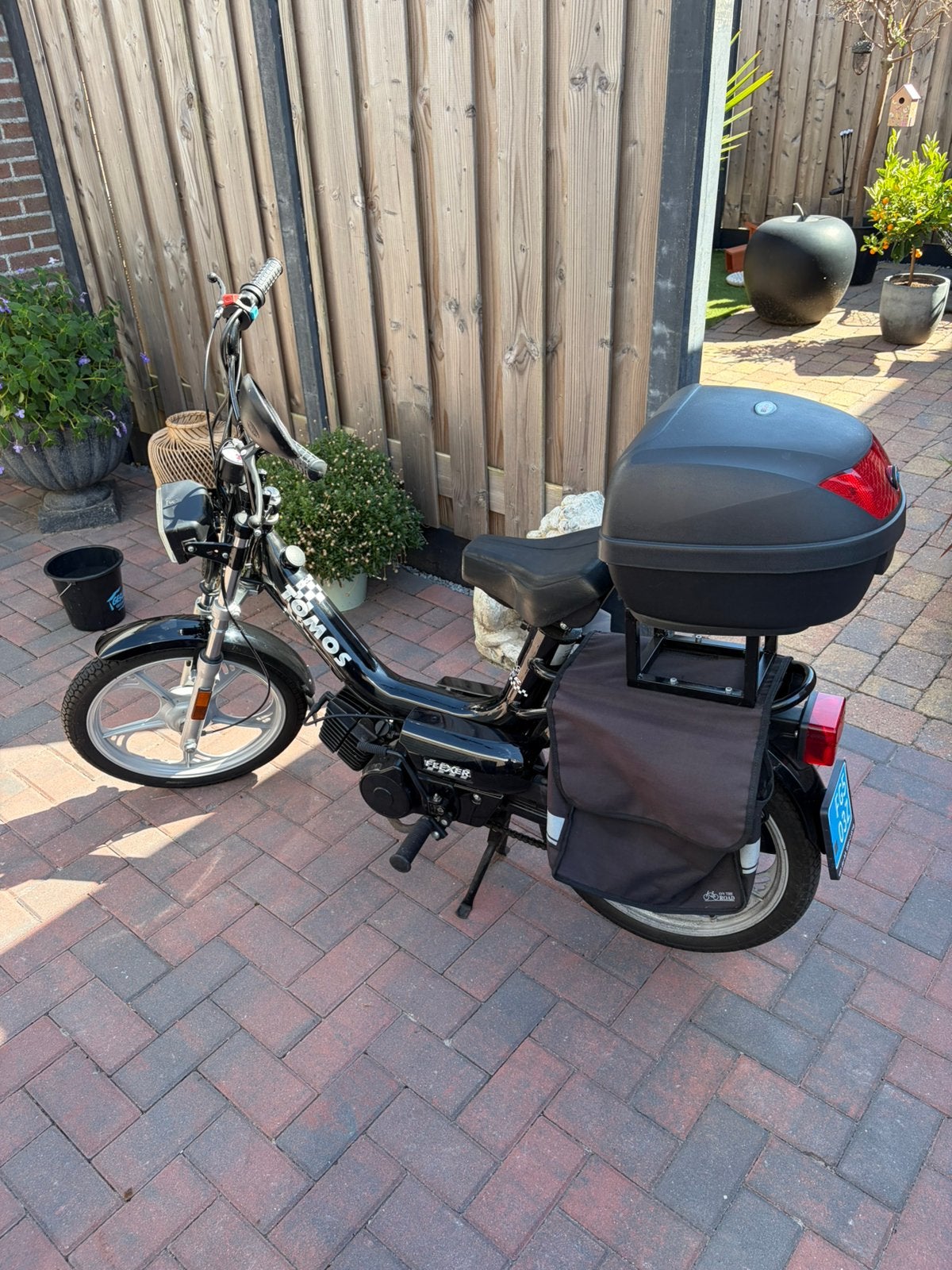 Tomos Flexer 2007 - 2-takt snorfiets met kenteken, Fietsen en Brommers, Brommers | Tomos, Ophalen, Gebruikt