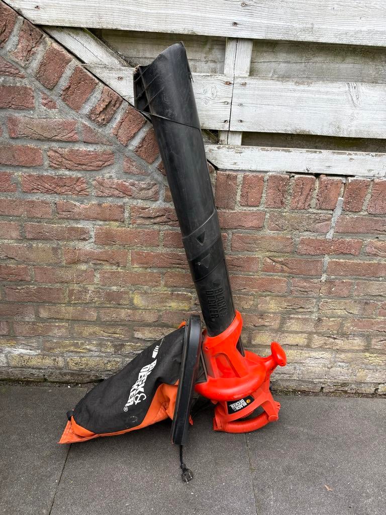 Black & Decker bladzuiger, Ophalen, Gebruikt, Met opvangzak, Handgedragen