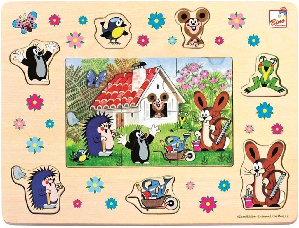 Diverse Bino puzzels Kleine Mol, Kinderen en Baby's, Speelgoed | Kinderpuzzels, Ophalen, 2 tot 4 jaar, 10 tot 50 stukjes, Nieuw