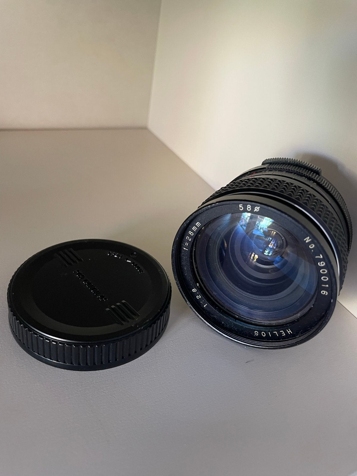 Helios 28mm f/2.8 lens - Vintage groothoeklens, Overige merken, Gebruikt, Overige vattingen, Handmatige focus