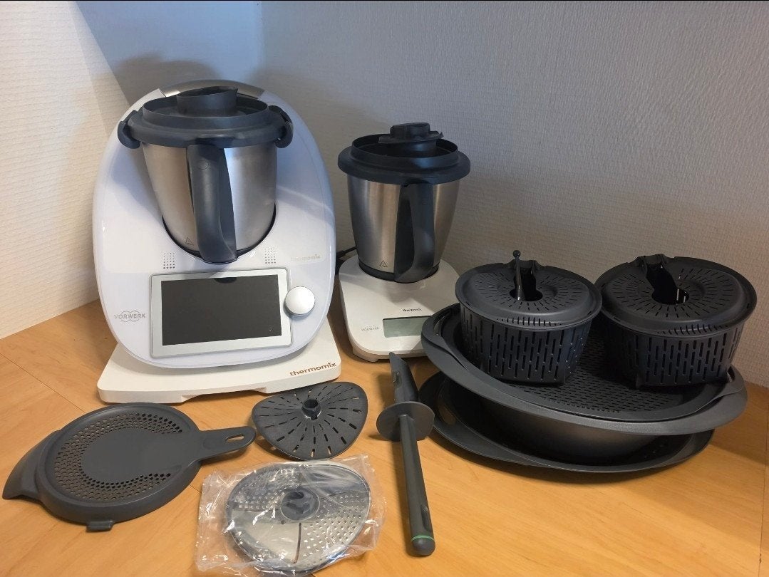 Thermomix TM6 en friend met accessoires, 3 snelheden of meer, Ophalen of Verzenden, Zo goed als nieuw, 2 tot 3 liter