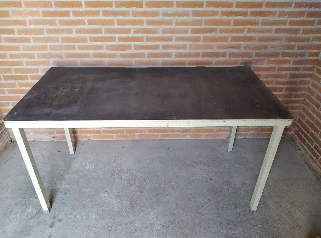 Stevige werkbank / tafel - Gebruikt, Doe-het-zelf en Verbouw, Werkbanken, Ophalen, Gebruikt, 120 tot 170 cm