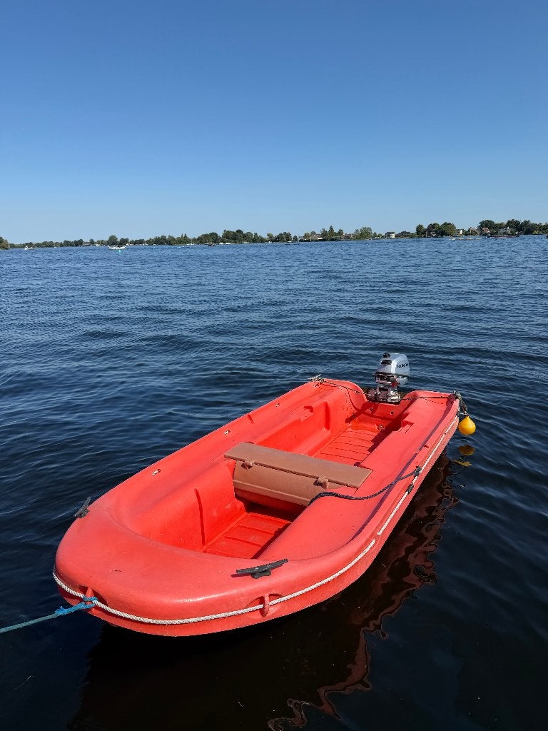 Onverwoestbaar kunststof bijboot te koop, Ophalen, Overige merken, Kunststof, Gebruikt