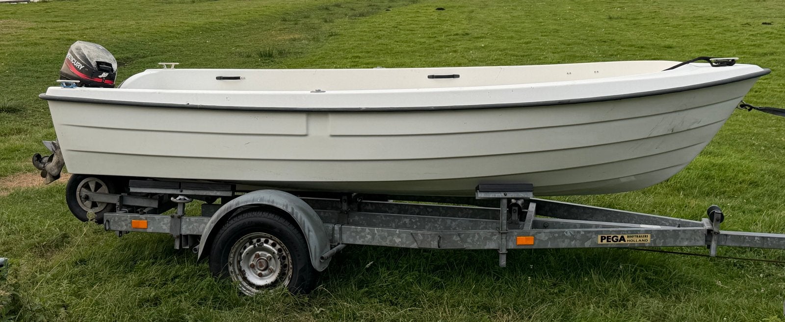 Ryds 425 R met buitenboordmotor, Watersport en Boten, Ophalen, Gebruikt, Buitenboordmotor, Polyester