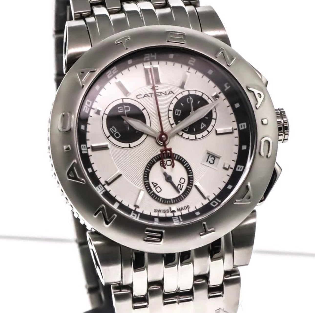 Catena Swiss Chrono watch NIEUW, Ophalen of Verzenden, Nieuw