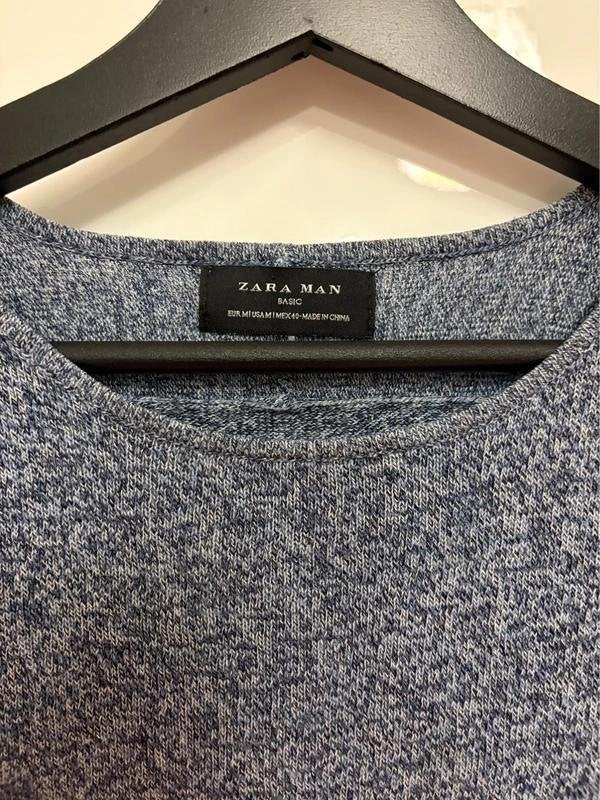 Zara Man dunne trui blauw maat M, Ophalen of Verzenden, Zo goed als nieuw, Zara Man, Maat 48/50 (M)
