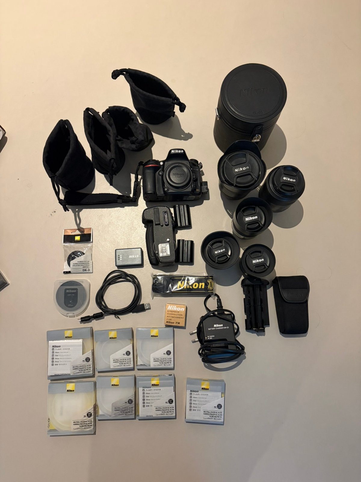Nikon D600 professionele DSLR set – 5 Nikkor lenzen, Ophalen of Verzenden, Nikon, Geen optische zoom
