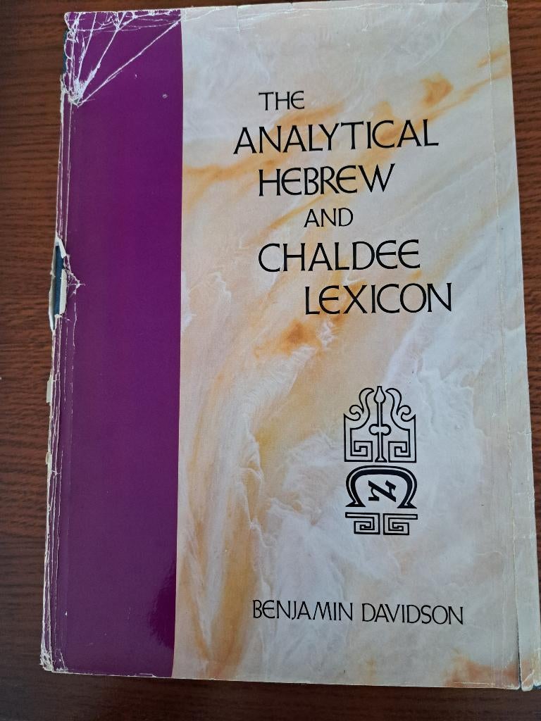 Analytical Hebrew & Chaldee Lexicon Davidson, Boeken, Ophalen of Verzenden, Gelezen
