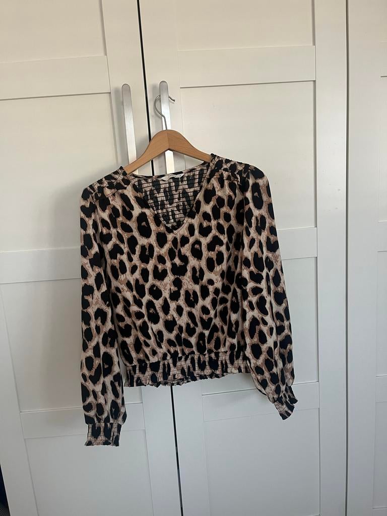 Blouse Pigale Only. Tijgerprint. Maat S, Ophalen of Verzenden, Zo goed als nieuw, Maat 36 (S), Overige kleuren