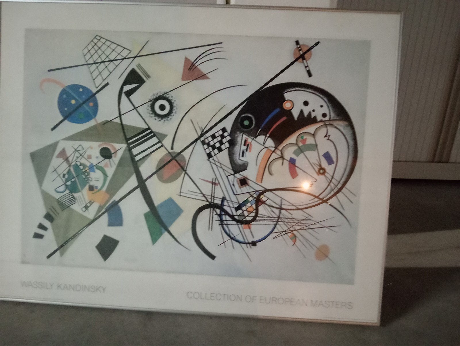 Kandinsky poster in aluminium lijst, Ophalen