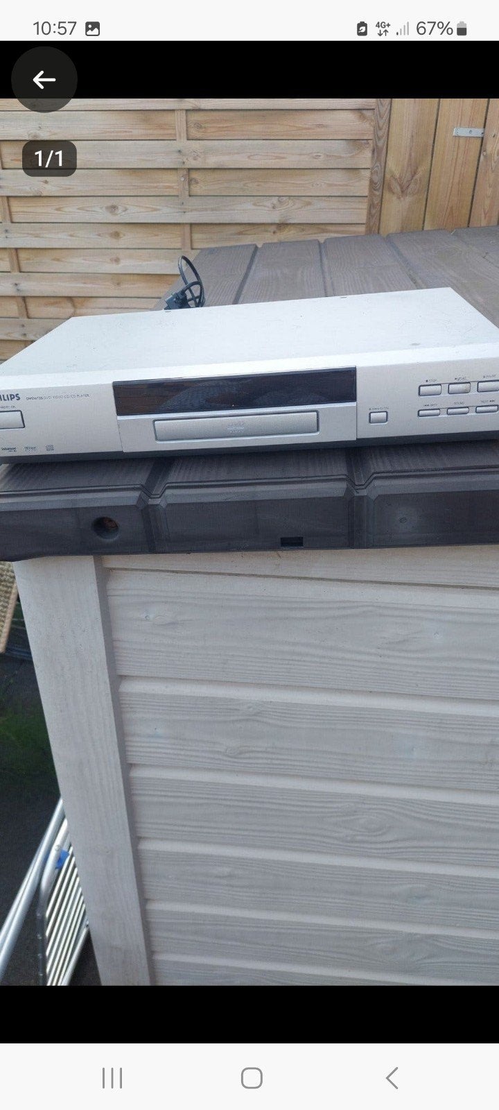 Philips Dvd-speler DVP3005/12 - Zilver, Ophalen of Verzenden, Gebruikt, Dvd-speler, Philips