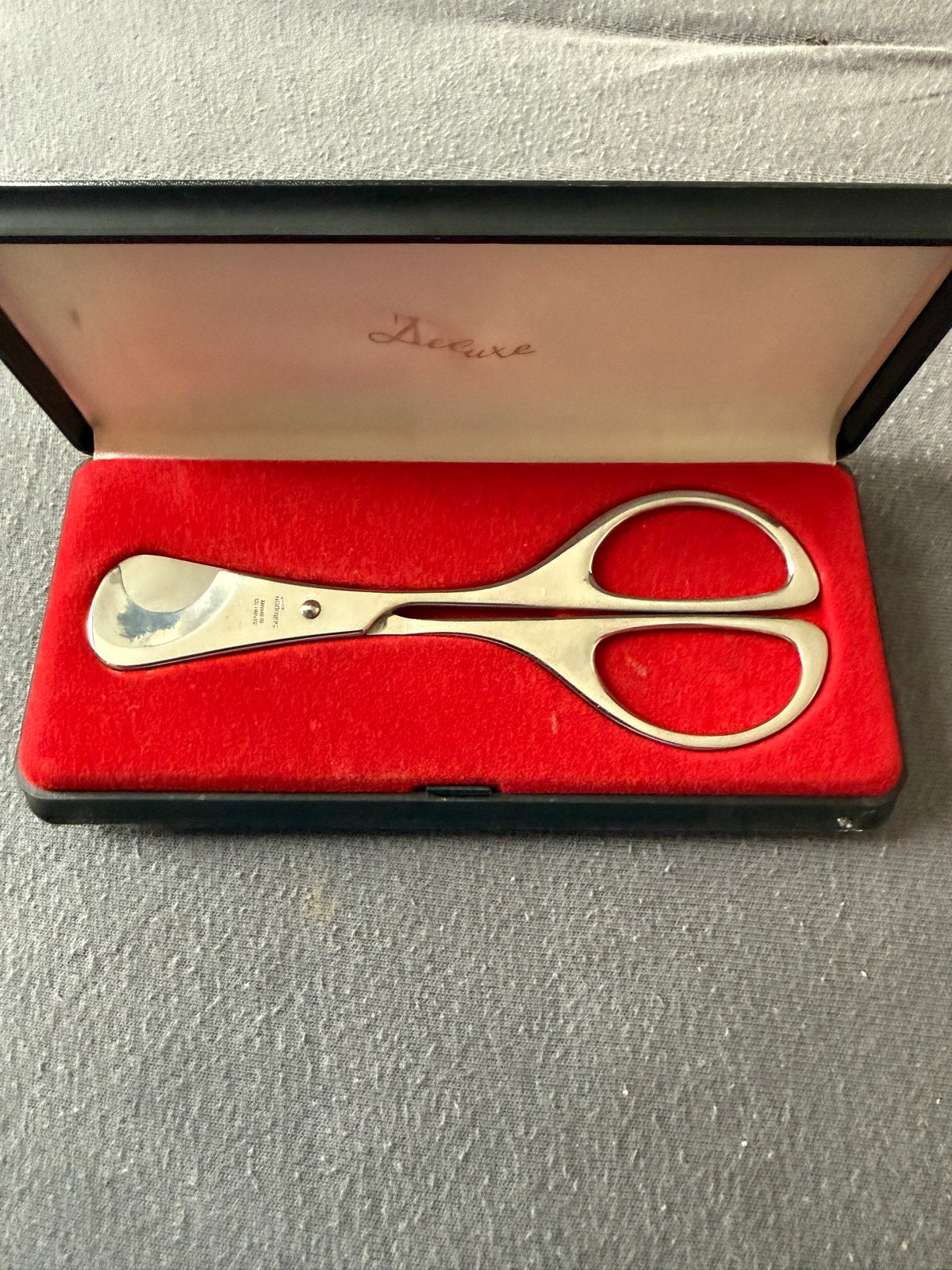 Vintage Solingen sigarenknipper in doosje, Antiek en Kunst, Ophalen of Verzenden