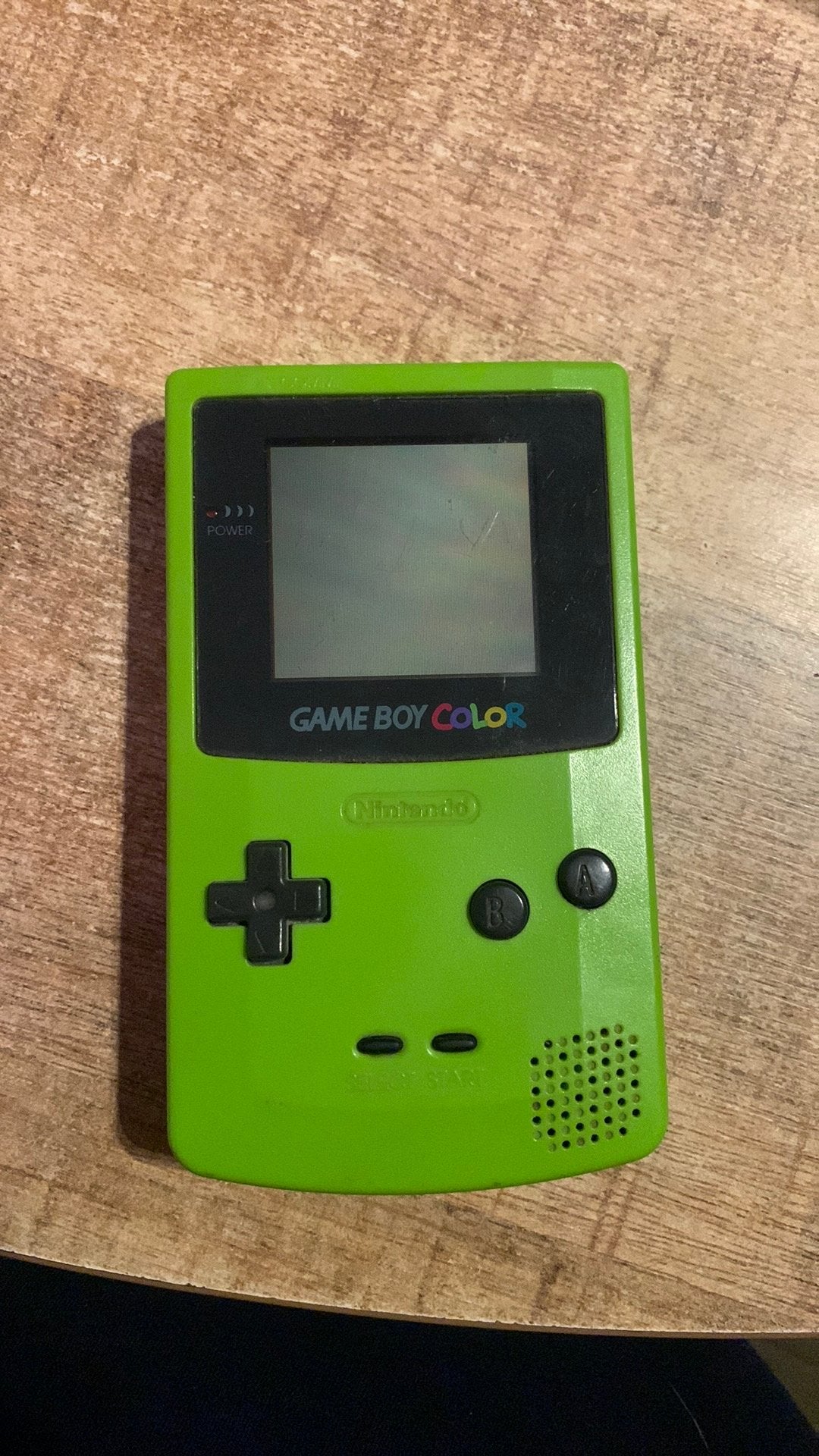 Originele Nintendo Game Boy Color - Kiwi Groen (Werkend!), Ophalen of Verzenden, Zo goed als nieuw, Game Boy Color