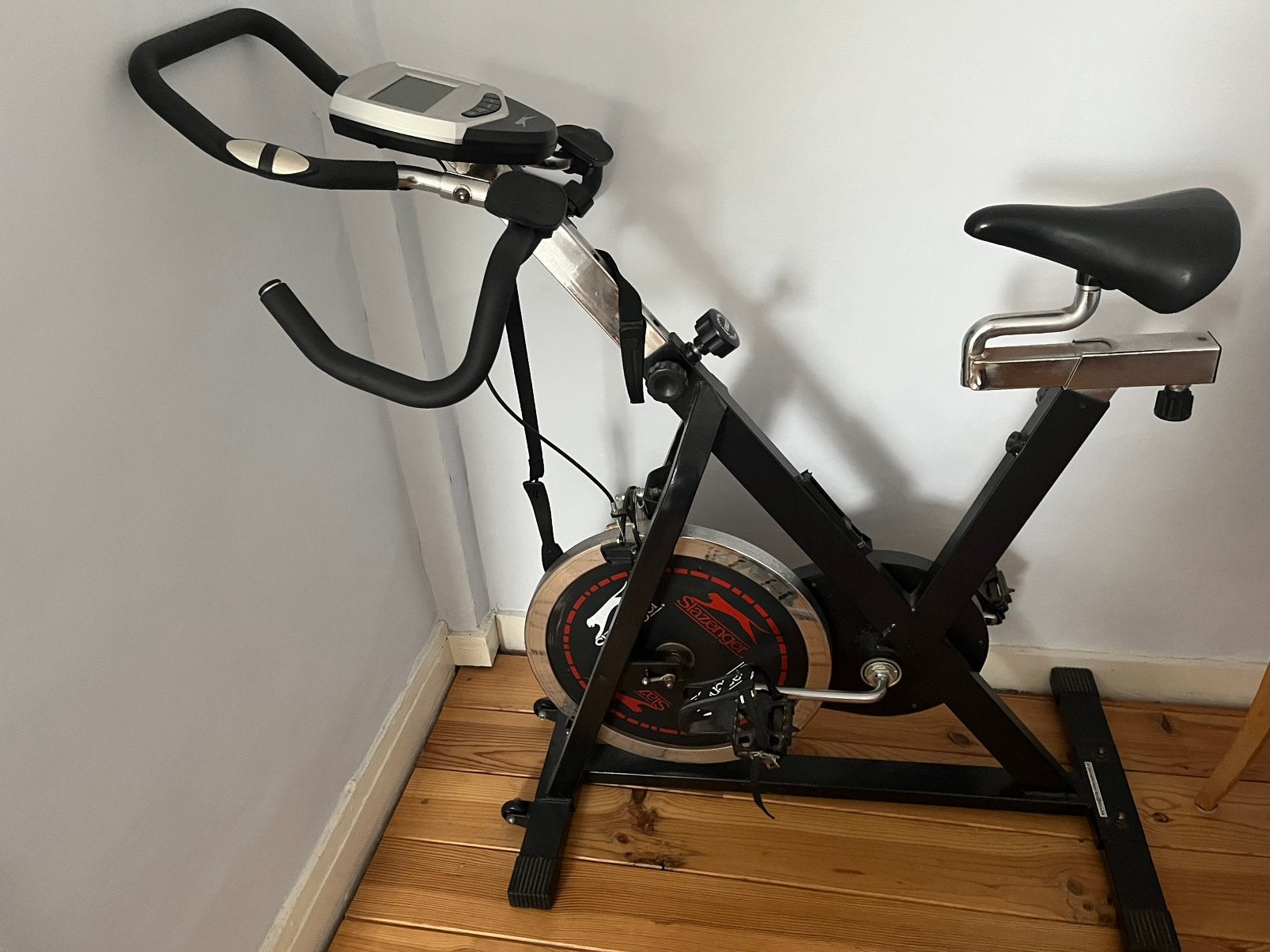 Slazenger SL 280 Hometrainer spinning bike spinfiets, Sport en Fitness, Ophalen, Gebruikt, Spinningfiets, Metaal