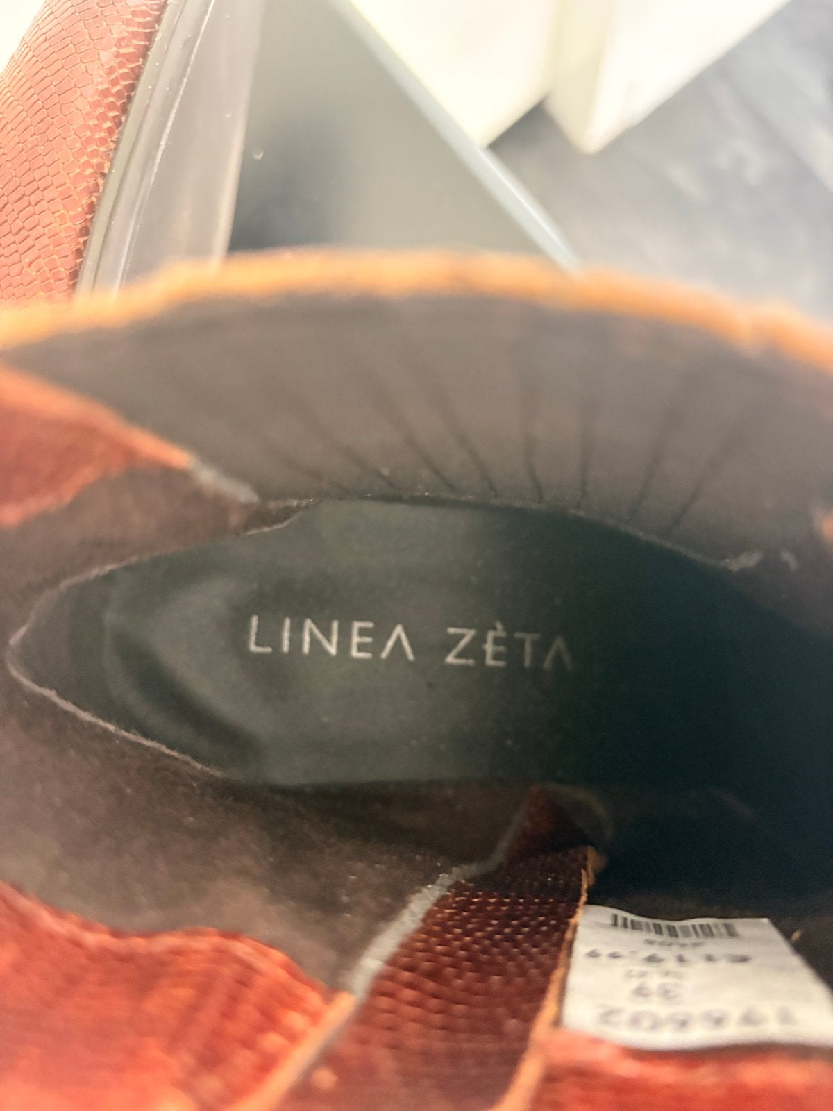 Linea Zeta Bruine Enkellaarzen Maat 39, Kleding | Dames, Schoenen, Ophalen of Verzenden, Zo goed als nieuw, Bruin, Lage of Enkellaarzen