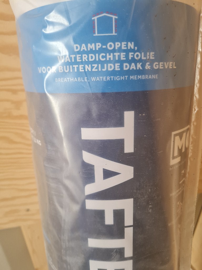 Damp open waterdichte folie, Doe-het-zelf en Verbouw, Ophalen, Nieuw, 15 m² of meer, Folie