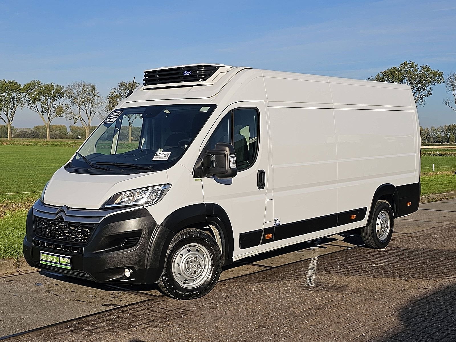 CITROEN JUMPER 2.2 L4H2 Carrier FRIGO Koelwagen 1e Eigenaar, Gebruikt, Euro 6, Citroën, Wit