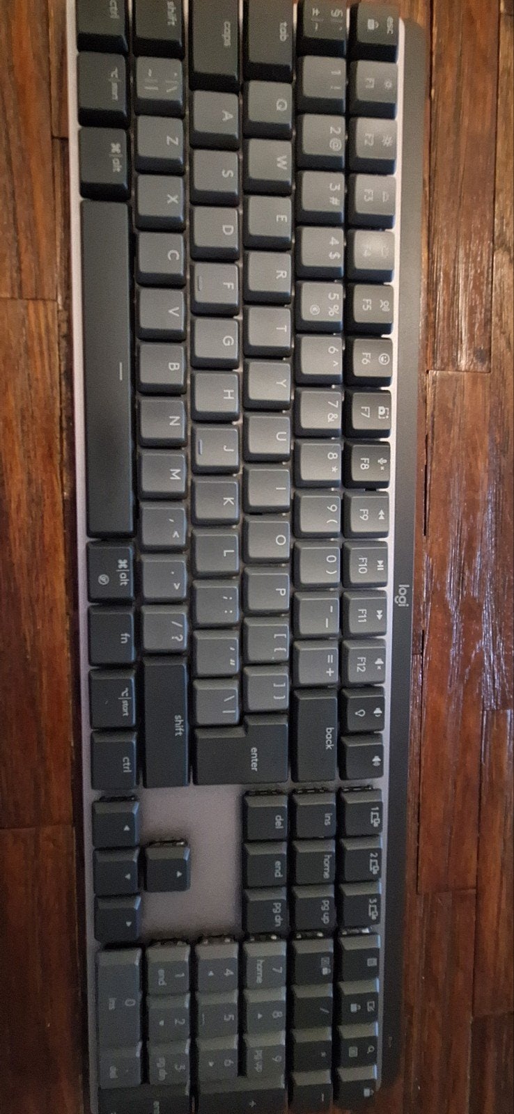Logitech MX Mechanical Wireless Keyboard Metal, Computers en Software, Toetsenborden, Ophalen, Gaming toetsenbord, Logitech, Zo goed als nieuw