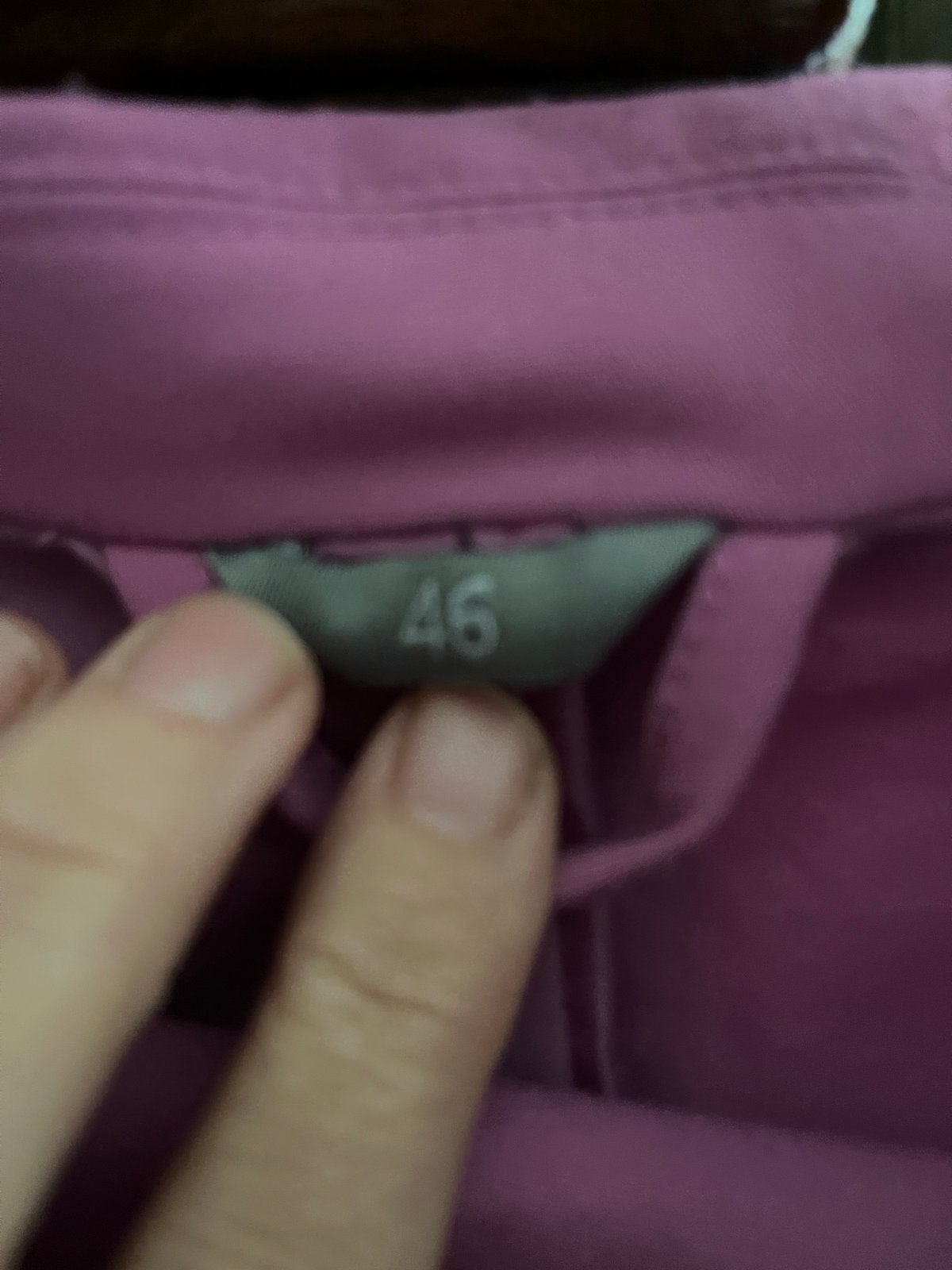 Zeeman, pak, broekpak, broek, jas, colbert, 46, Paars, Maat 46/48 (XL) of groter, Ophalen of Verzenden, Zo goed als nieuw