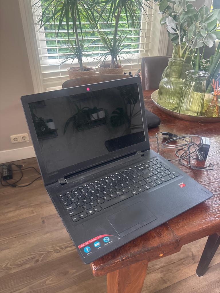 Lenovo Laptop 2018  met hoes en snoer, Computers en Software, Ophalen of Verzenden, Gebruikt, 15 inch, 2 tot 3 Ghz