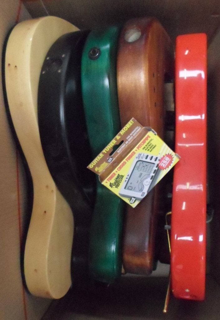 Gitaar potpourri, Ophalen, Gebruikt, Elektrische gitaar