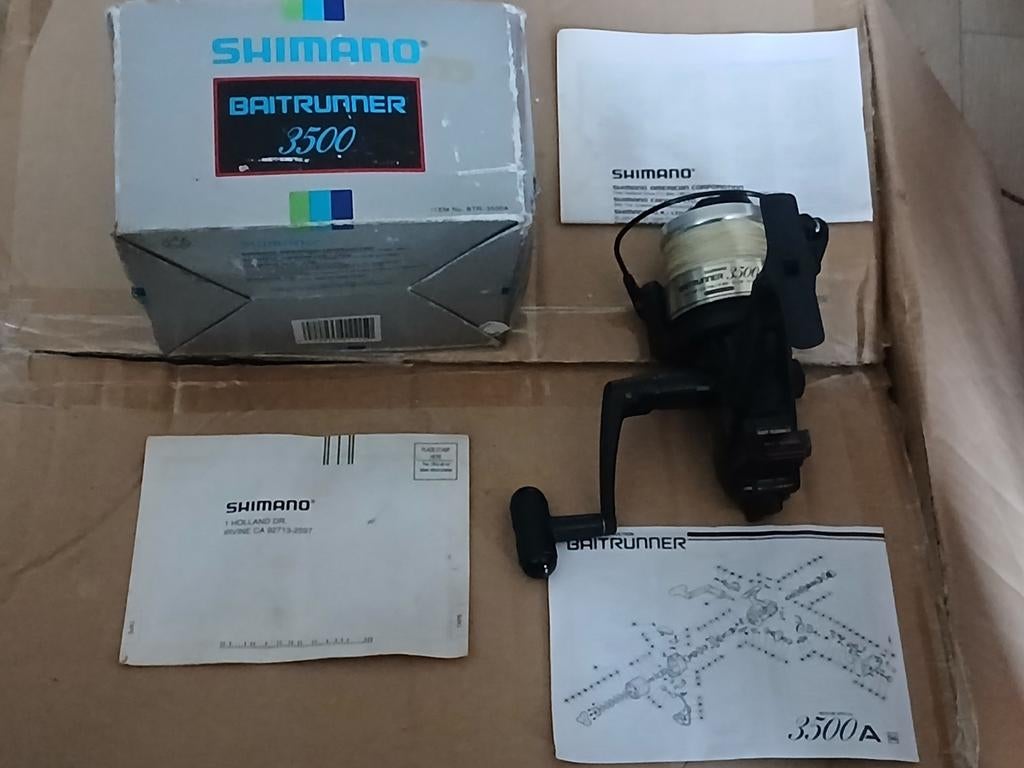 Shimano 3500 compleet, Watersport en Boten, Ophalen of Verzenden, Zo goed als nieuw, Molen
