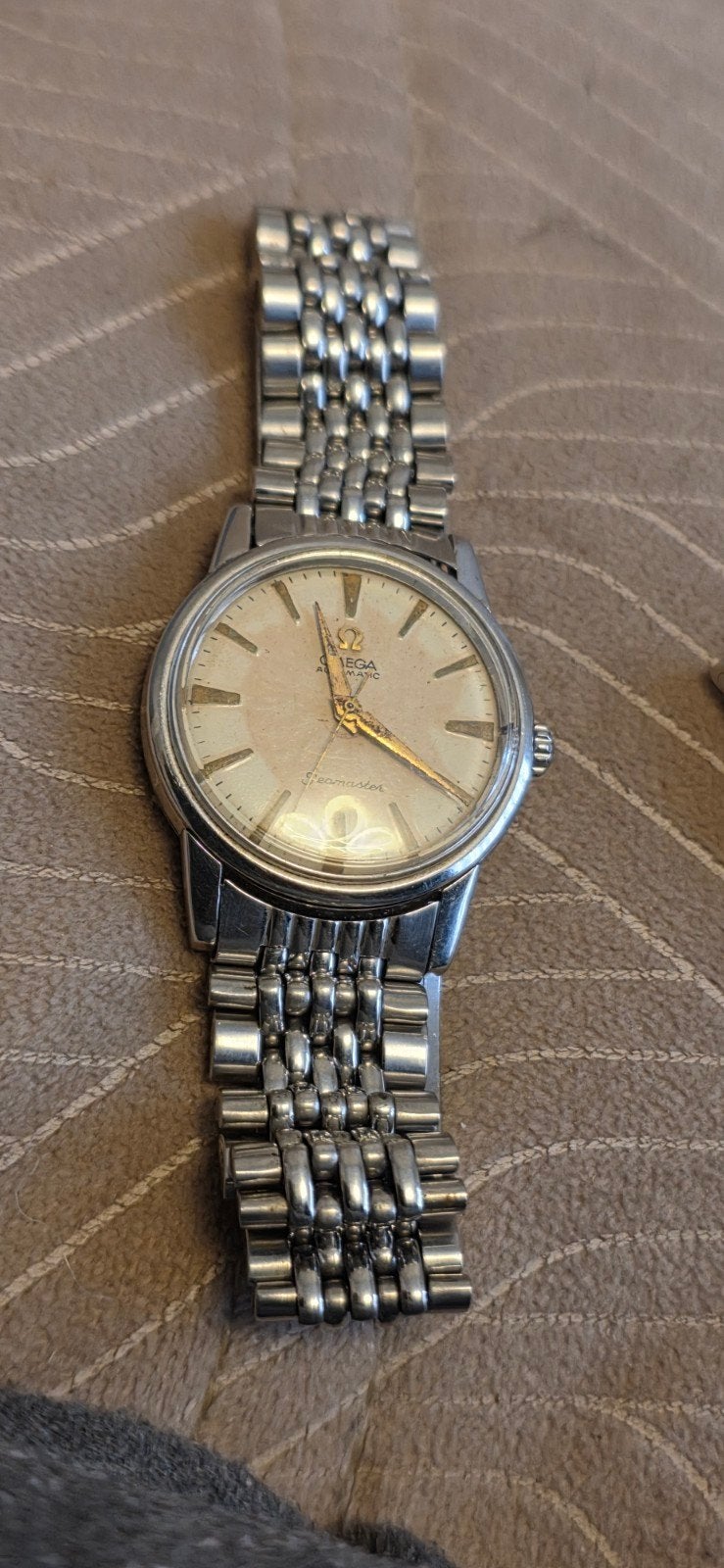 omega seamaster, Staal, Met bandje, Polshorloge, Omega
