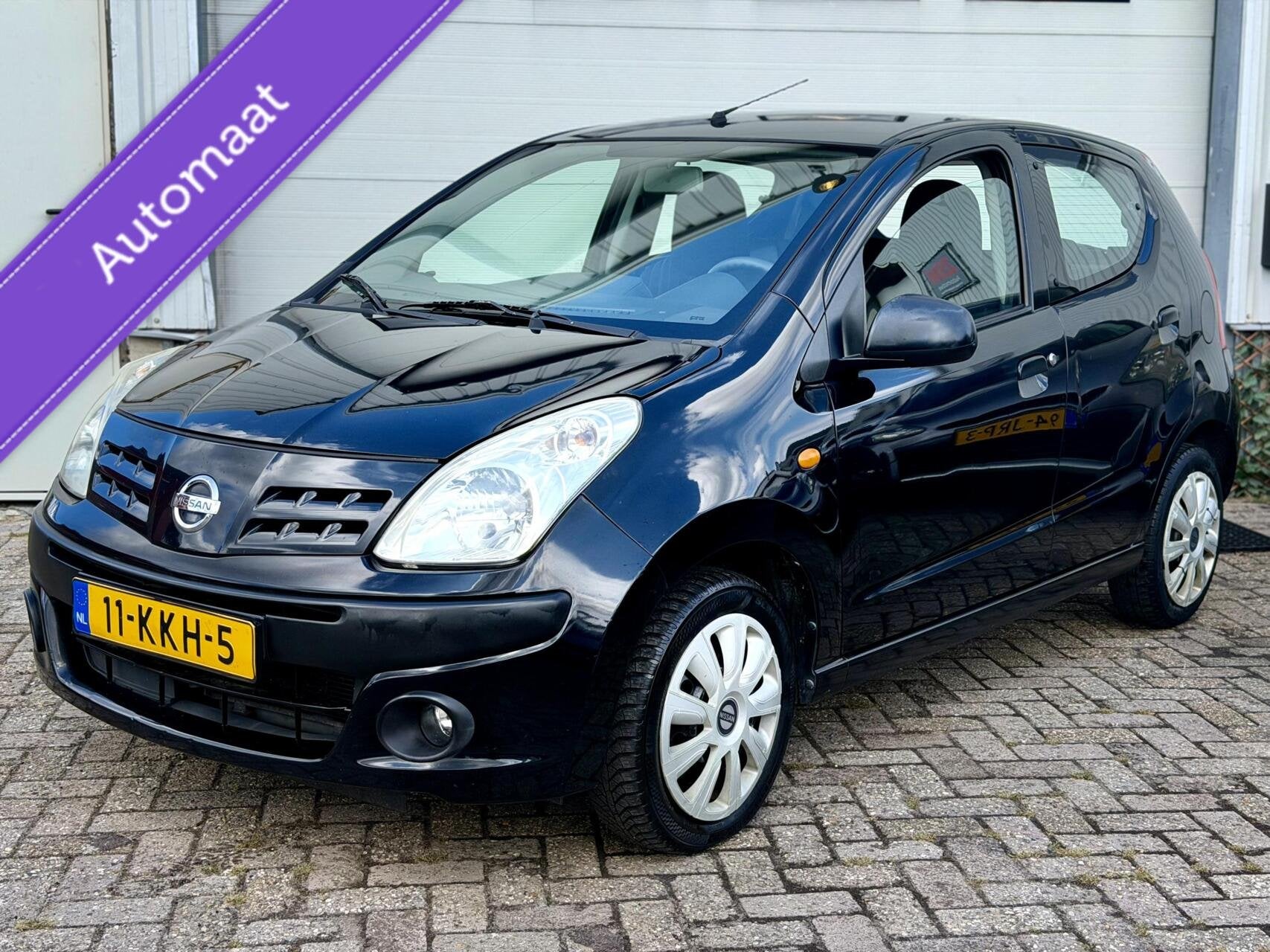 Nissan Pixo 1.0 Acenta AUTOMAAT, Auto's, Euro 5, Gebruikt, 4 stoelen, Origineel Nederlands