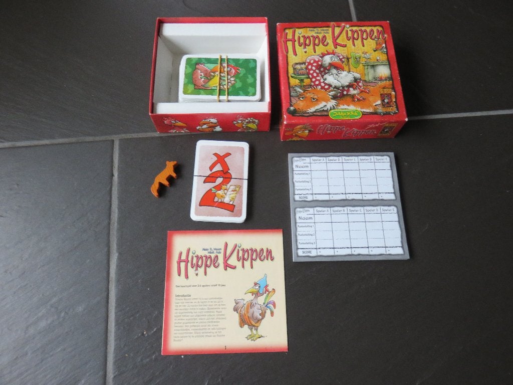 Hippe Kippen, Jakkie & Bak vanaf 10 jaar. Als nieuw, Hobby en Vrije tijd, Ophalen of Verzenden, Zo goed als nieuw