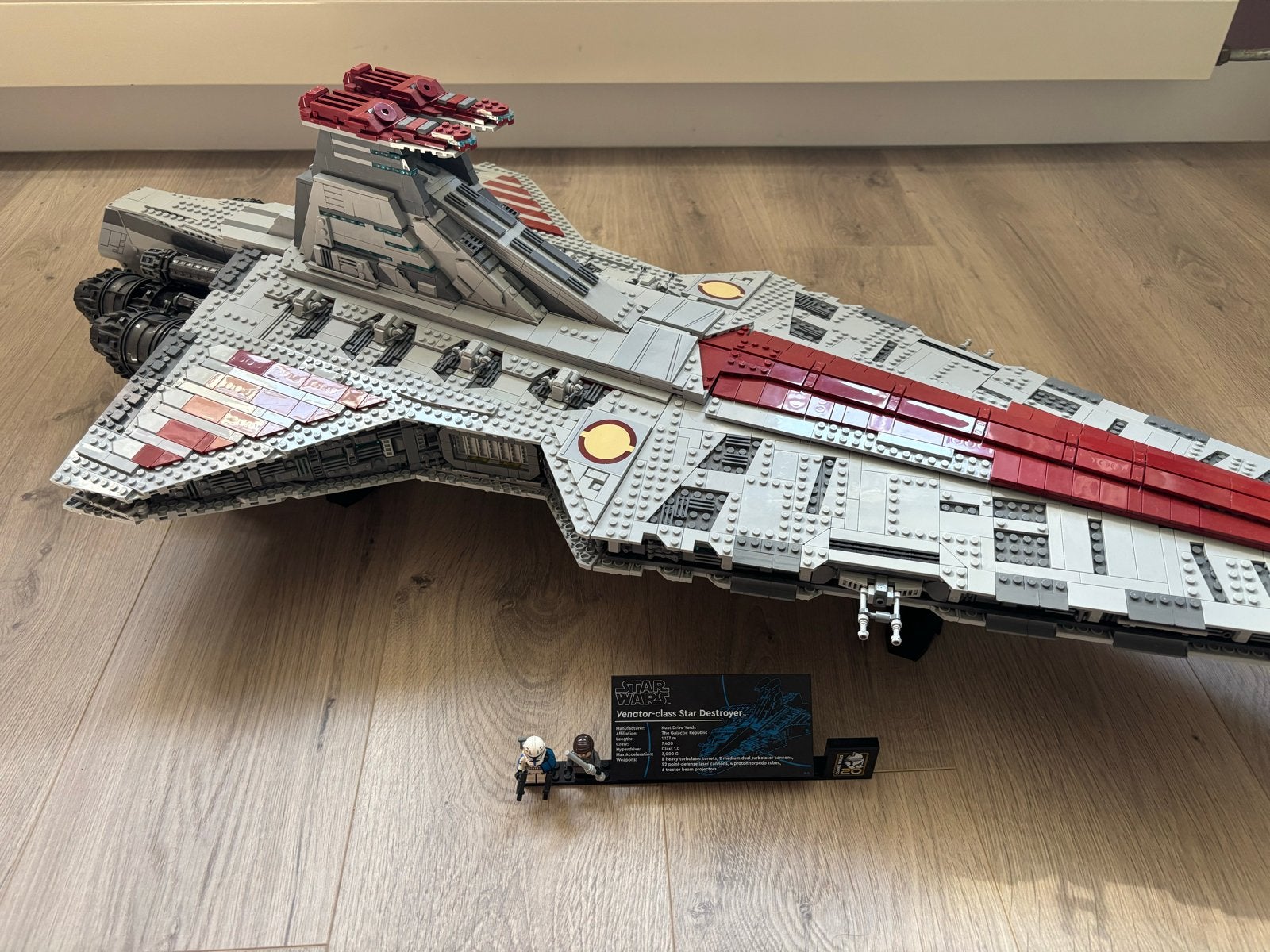 LEGO Star Wars Venator-Class Republic Attack Cruiser, Ophalen, Zo goed als nieuw, Overige merken