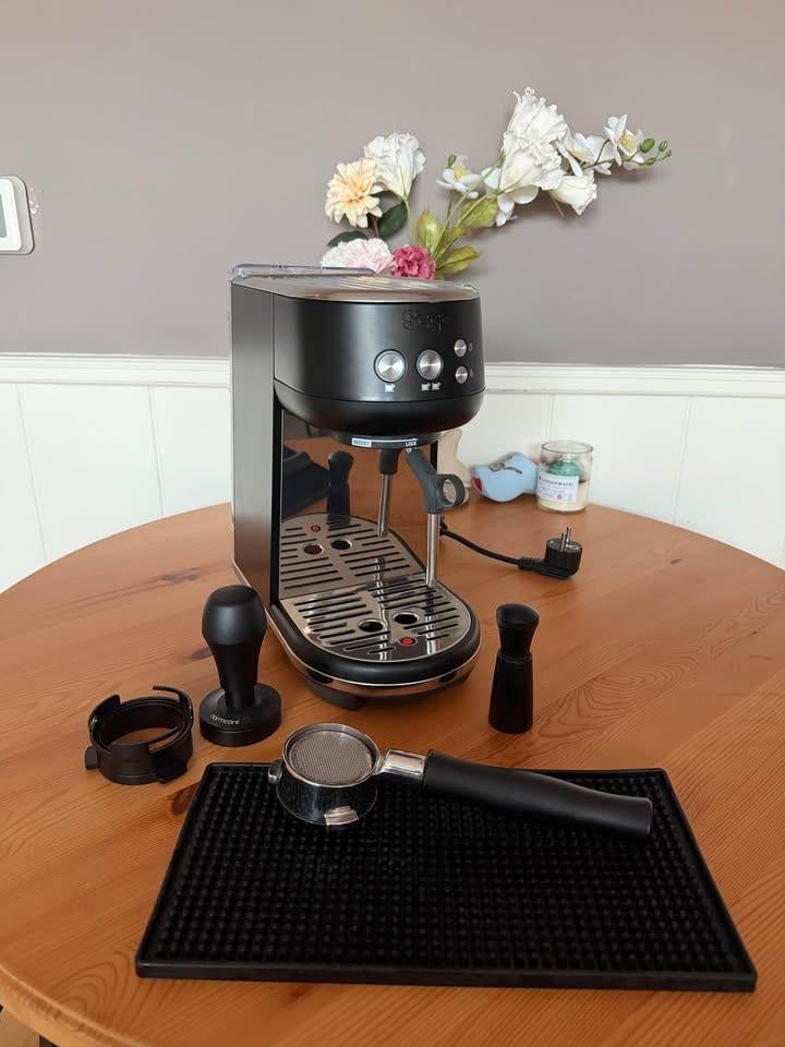 Sage The Bambino + Normcore Barista Set, Ophalen, Zo goed als nieuw, Espresso apparaat